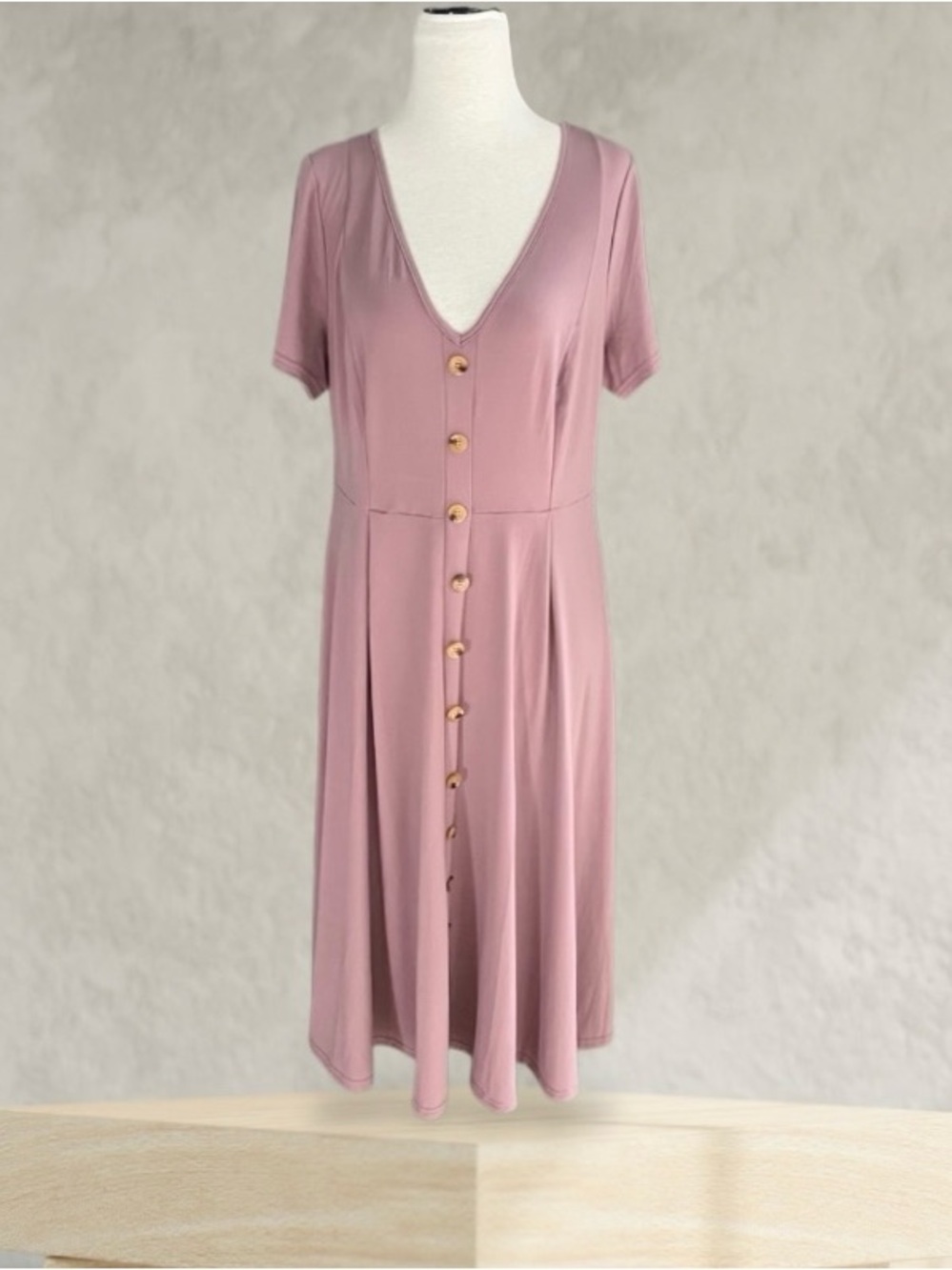 NWOT SHEIN Curve Women’s Maxi Dress Size 1XL Purple